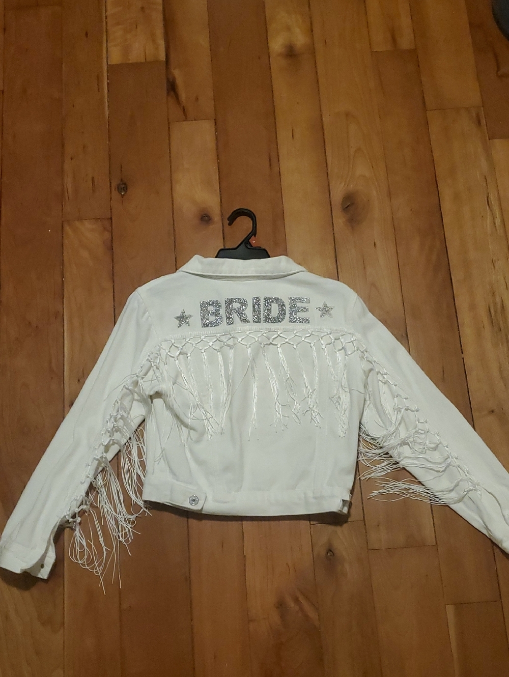 Event BlossomWhite Fringe-Trim Women's Jacket